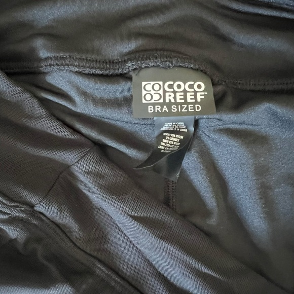 Coco Reef Sway Mesh Layer Swim Skort in Cast Black Women’s Size XL - Picture 6 of 8